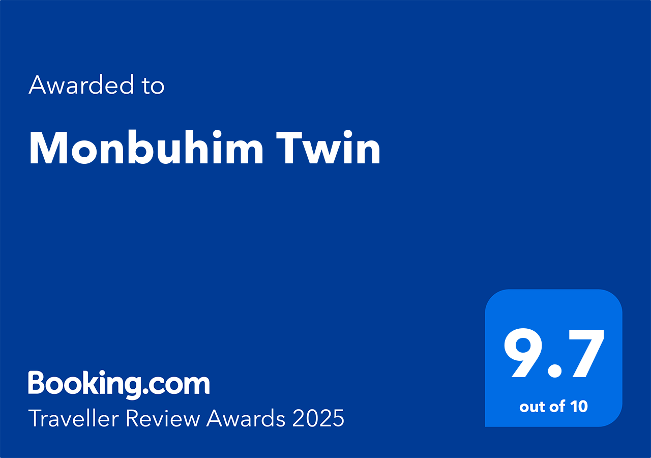 Twin A - Booking.com Traveller Review Award 2025